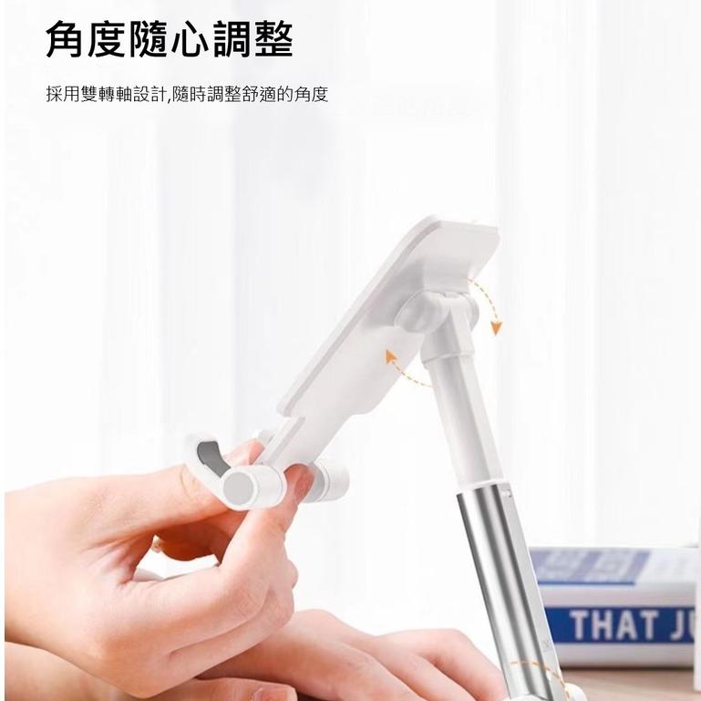 【台灣現貨火速寄出】手機桌面伸縮支架 手機架 升降 推拉 可折疊 多功能 簡約 網紅款 直播 創意通用型-細節圖3