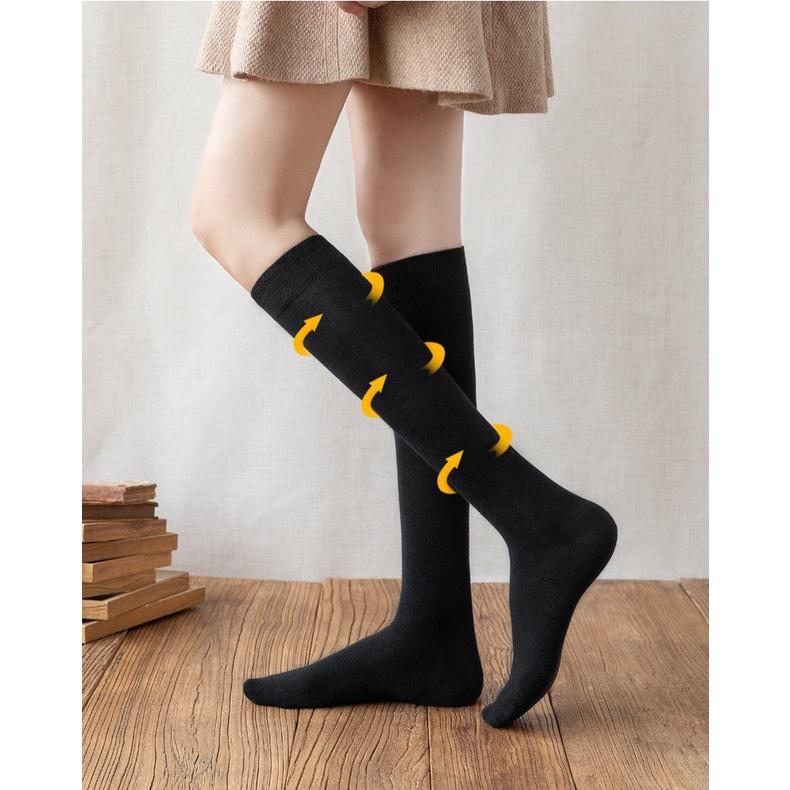 【台灣現貨火速寄出】小腿襪 女壓力瘦腿襪 強壓塑形小腿  日本過膝襪 長筒薄款 高筒襪 襪子-細節圖4