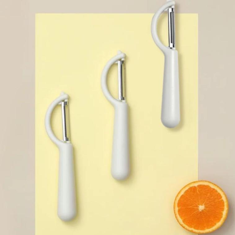 【台灣現貨火速寄出】水果削皮刀 去皮刀 家用 宿舍 水果刀 多功能刨刀 馬鈴薯刮皮刀 削蘋果神器-細節圖3