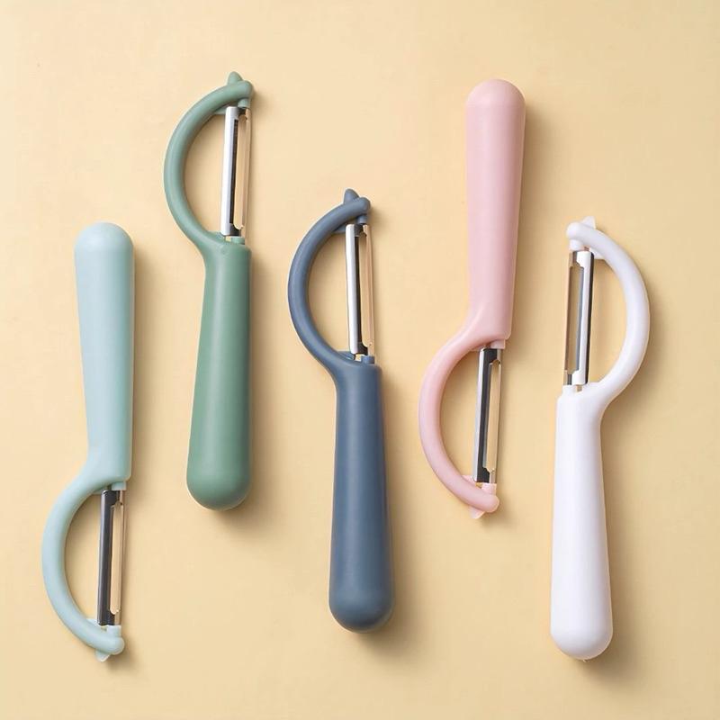 【台灣現貨火速寄出】水果削皮刀 去皮刀 家用 宿舍 水果刀 多功能刨刀 馬鈴薯刮皮刀 削蘋果神器-細節圖7