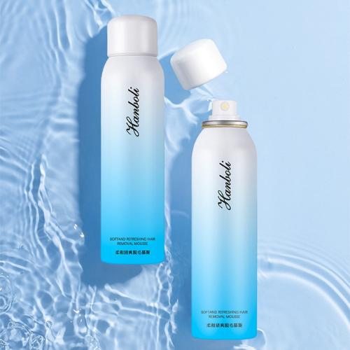 【台灣現貨火速寄出】除毛幕斯噴霧 150ml 腋毛 手毛 腿毛 全身 柔和不刺激 無痛除毛膏 T0004-細節圖5