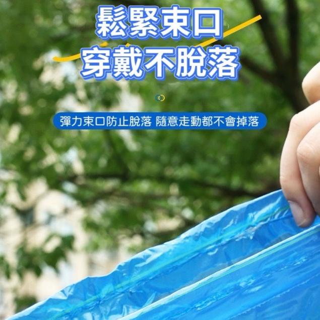 【台灣現貨火速寄出】一次性防水鞋套 拋棄式雨鞋套 加厚防滑 男女款 透明隔離 靴套 耐磨 塑膠腳套-細節圖3
