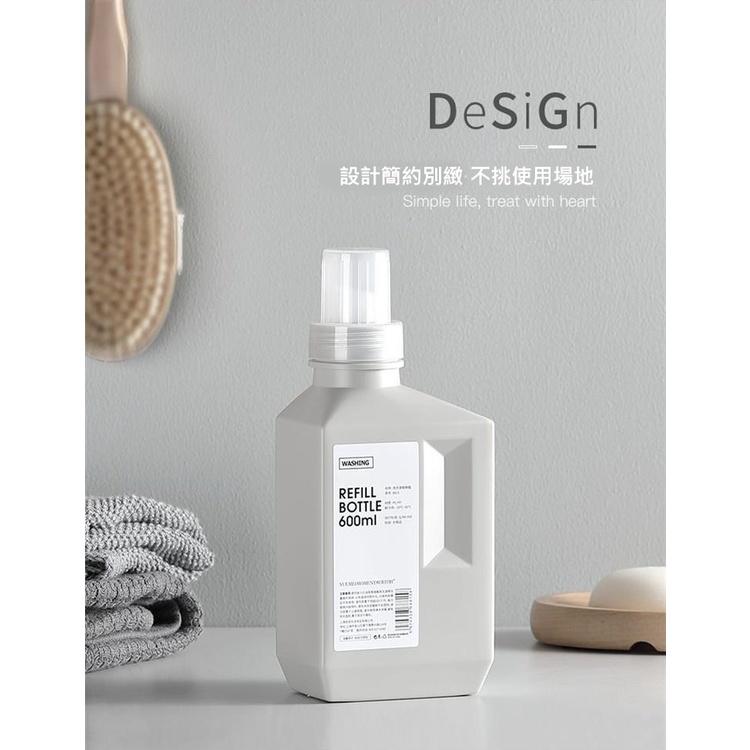 【台灣現貨火速寄出】大容量洗衣液分裝瓶 家用 袋裝 柔順劑 替換空瓶子 除菌劑 消毒液稀釋瓶-細節圖2