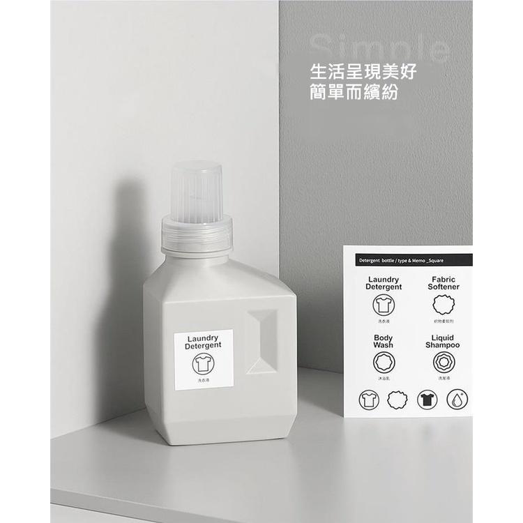 【台灣現貨火速寄出】大容量洗衣液分裝瓶 家用 袋裝 柔順劑 替換空瓶子 除菌劑 消毒液稀釋瓶-細節圖3