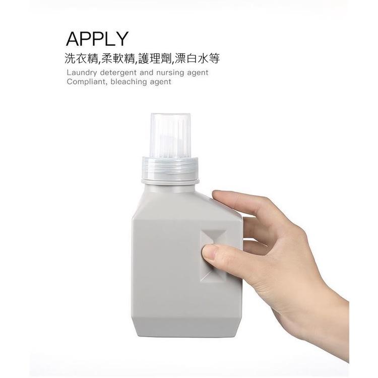 【台灣現貨火速寄出】大容量洗衣液分裝瓶 家用 袋裝 柔順劑 替換空瓶子 除菌劑 消毒液稀釋瓶-細節圖6