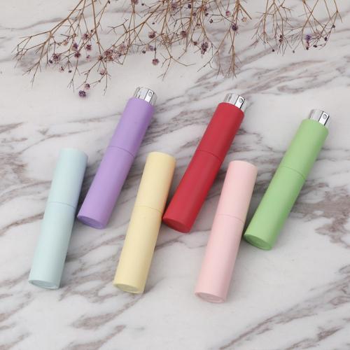 【台灣現貨火速寄出】旋轉香水瓶 10ml 噴霧玻璃瓶 定妝瓶 小樣瓶 旅行 出差 便利分裝瓶 X0015-細節圖2