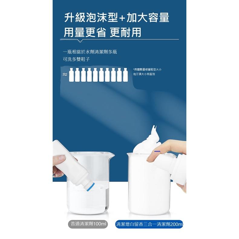 【台灣現貨火速寄出】小白鞋清洗劑 清潔洗鞋 去污 增白 擦鞋 刷鞋 白色鞋專用 去黃-細節圖4