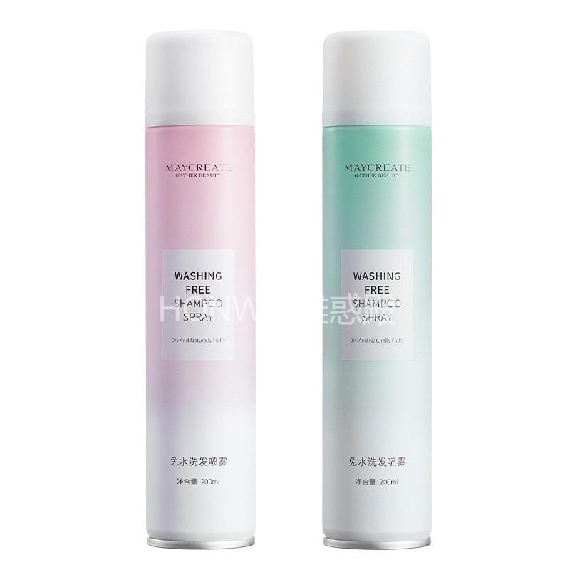 【台灣現貨火速寄出】健美創研免洗乾髮噴霧 200ml 頭髮蓬鬆 去油 懶人控油 乾洗髮-細節圖5