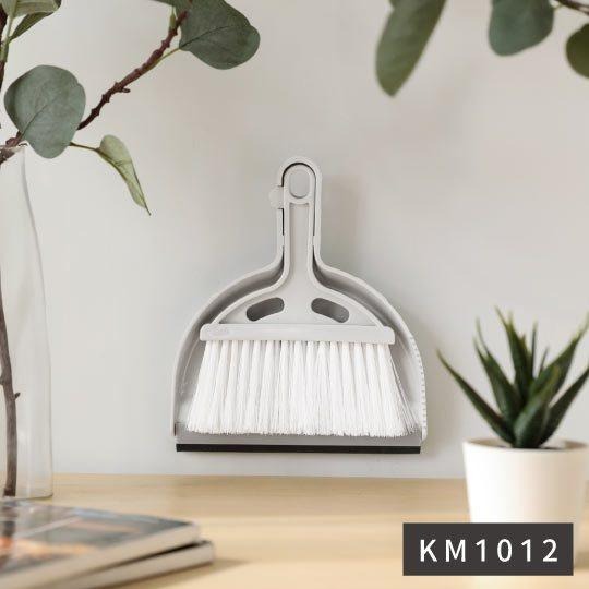 台灣製 無印風格 小掃把畚箕組 桌上型小掃把 桌面清潔刷 鍵盤清潔 清潔刷 迷你刷子 小掃把 小刷子 KM1012-細節圖6