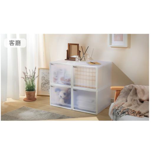 收納會社 日系風格 抽屜收納櫃 台灣製 聯府 FINE抽屜整理箱(中)-細節圖8