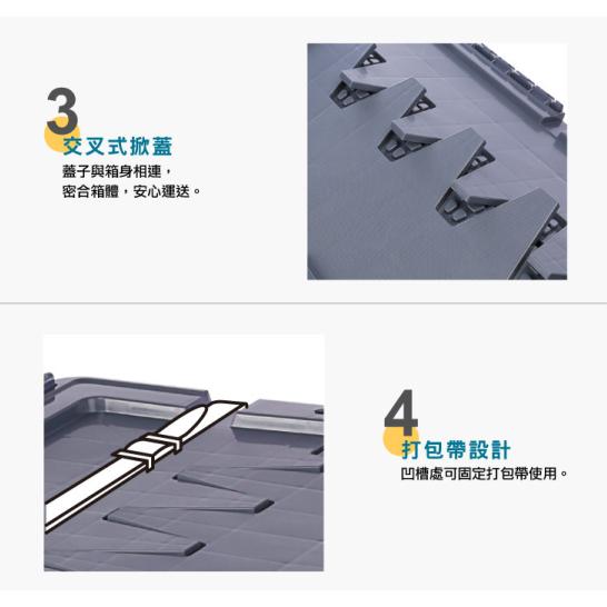 桌上型迷你物流箱  台灣製 桌上收納 迷你物流箱 小物收納 可超取  PP材質-細節圖5