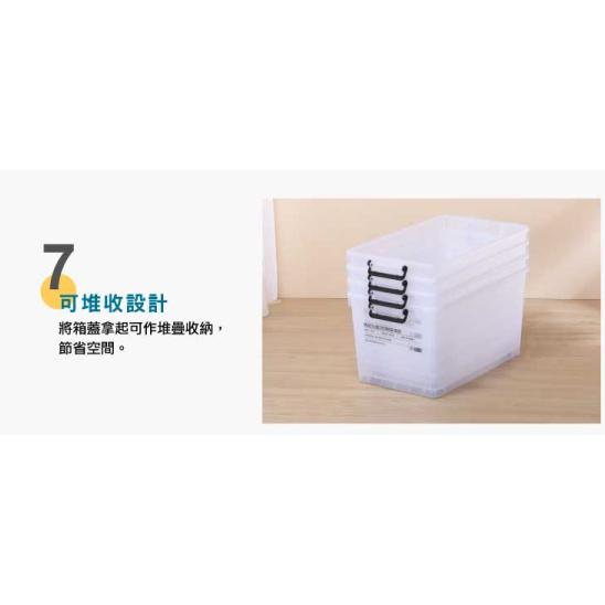 收納會社 60L滑輪整理箱 衣物收納箱 印象60L滑輪整理箱  聯府 SPP00032-細節圖6