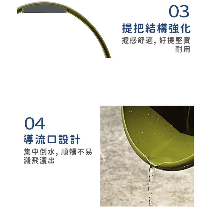 臺灣製 16L好提水桶 陸軍綠-細節圖4