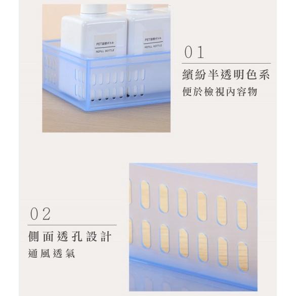 收納會社 聯府 DT01 DT02 DT03 DT04 總理萬用籃 收納籃 整理籃三色可選 台灣製-細節圖2