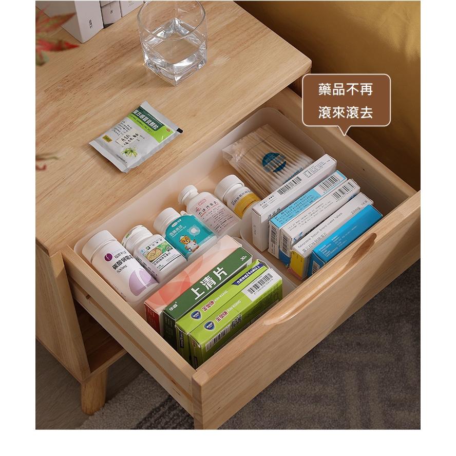 台灣現貨 無印風 磨砂收納盒 置物盒 化妝盒 收納盒 桌上收納 化妝品收納 小物收納 小貝利抽屜整理盒 收納會社-細節圖2