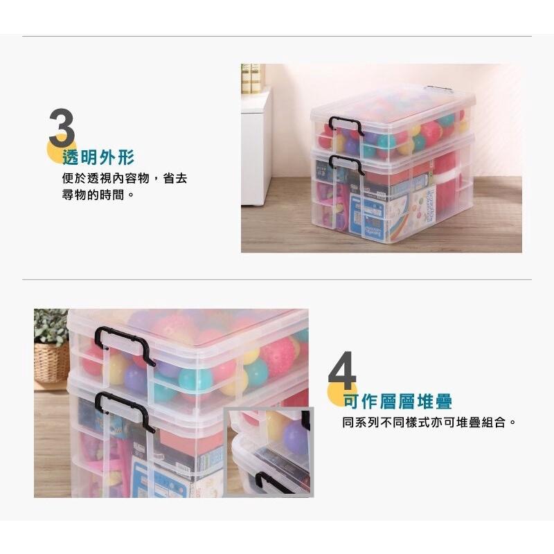 收納會社 聯府 K031 21L K032 45L 收納箱 置物箱MIT台灣製造 強固型掀蓋整理箱-細節圖3