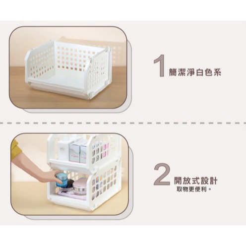 收納會社 聯府 P50063 1入 開放式整理架L3  可刷卡 鐵力士架 聯府 收納籃 賣場整理籃-細節圖4