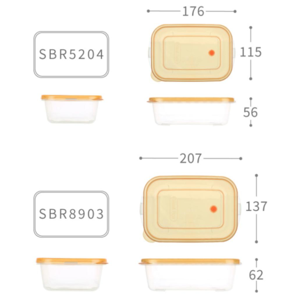收納會社 賞味長型保鮮盒氣  適用於醃漬食物、發酵食品 台灣製-細節圖5