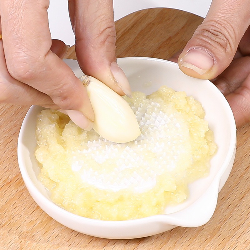 收納會社 日本 Echo 陶瓷 芥末 蘿蔔 磨泥器-細節圖4