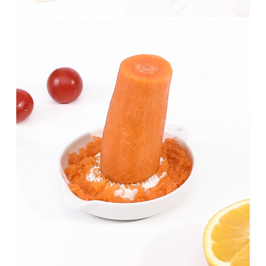 收納會社 日本 Echo 陶瓷 芥末 蘿蔔 磨泥器-細節圖6