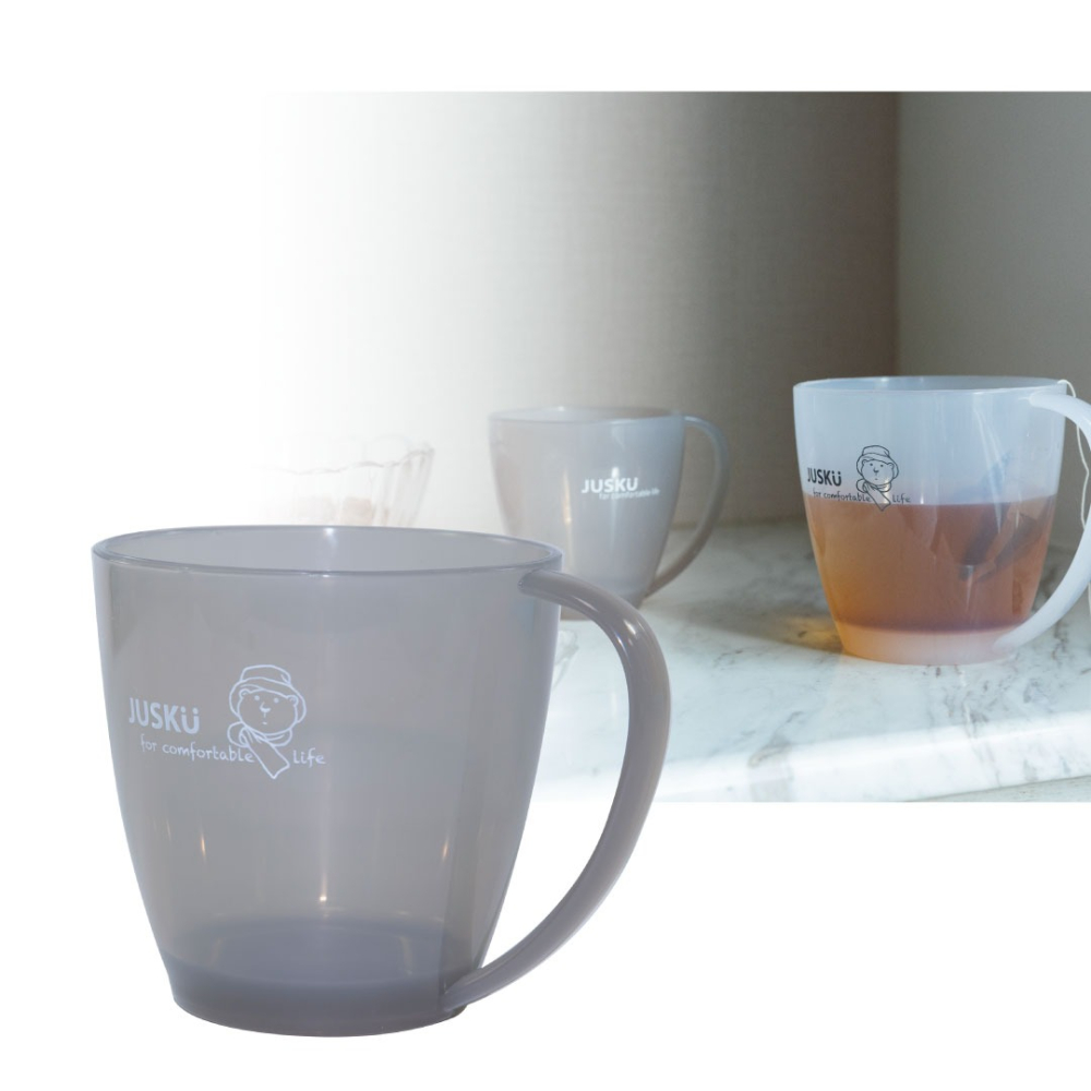 臺灣製 透色系 PP材質 馬克杯 佳斯捷 7713 7712 大拇哥 PP馬克杯 小妞妞 PP馬克杯-細節圖7