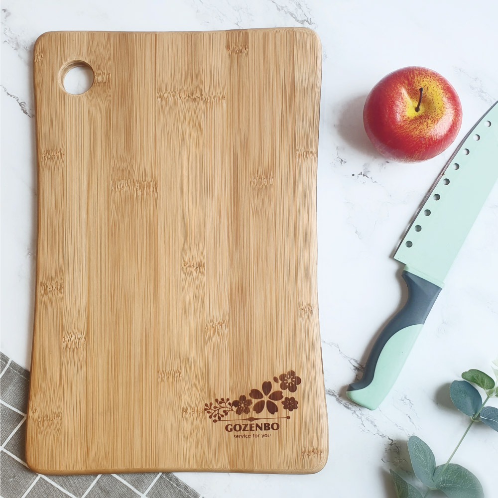 【收納会社】御膳坊 櫻花竹砧板-中  料理工具 切菜板-細節圖4