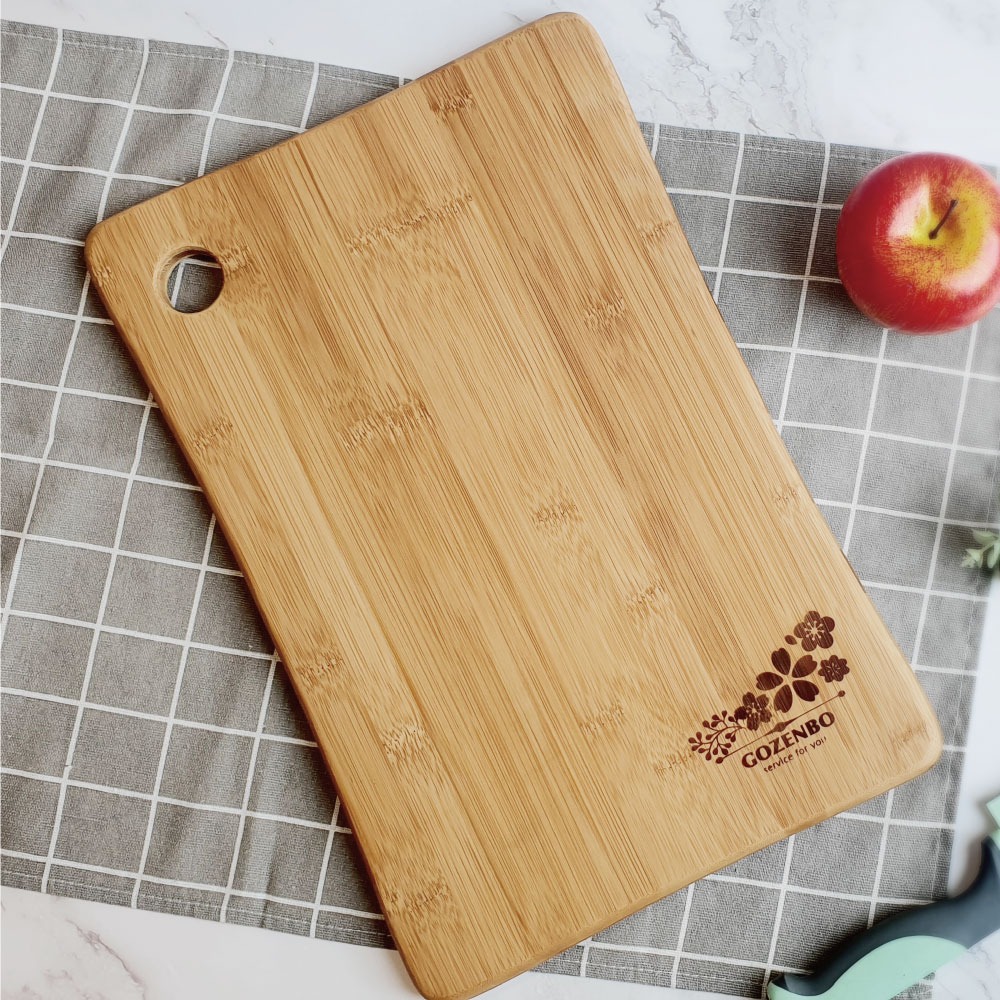 【收納会社】御膳坊 櫻花竹砧板-中  料理工具 切菜板-細節圖5