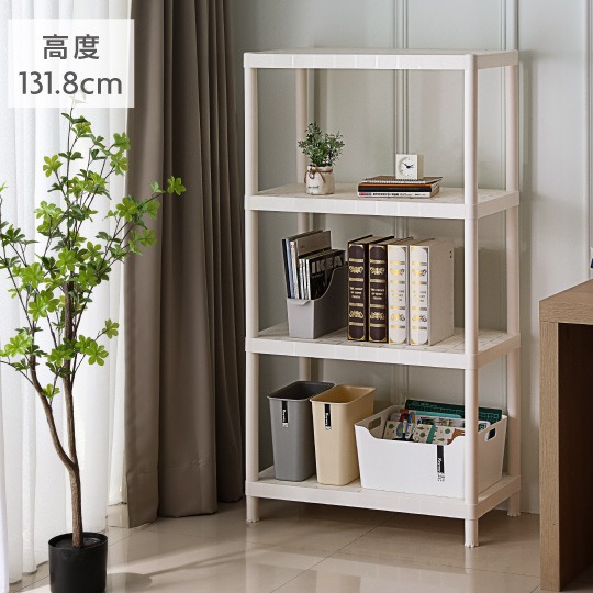 【收納会社】台灣製 聯府 PP0794 克拉克700行四層架 收納會社-細節圖2