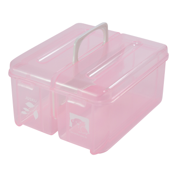 手提收納箱  佳斯捷 3369 小倆口雙開 台灣製 小物玩具儲物箱 雜物整理箱-規格圖8