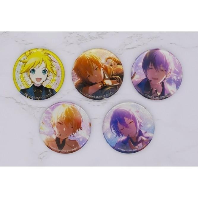 【官方正版現貨】世界計畫x偶像夢幻祭 合奏 合作 聯動 細閃 抱盒 徽章 B 神代類 天馬司 彰人 冬彌 鏡音連-細節圖2