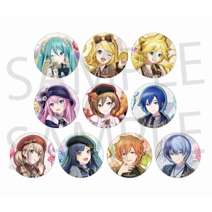 【官方正版現貨】世界計畫 二代生日徽章 A盒 生日 細閃 圓徽章 抱盒 プロセカ VBS V家 週邊-細節圖2