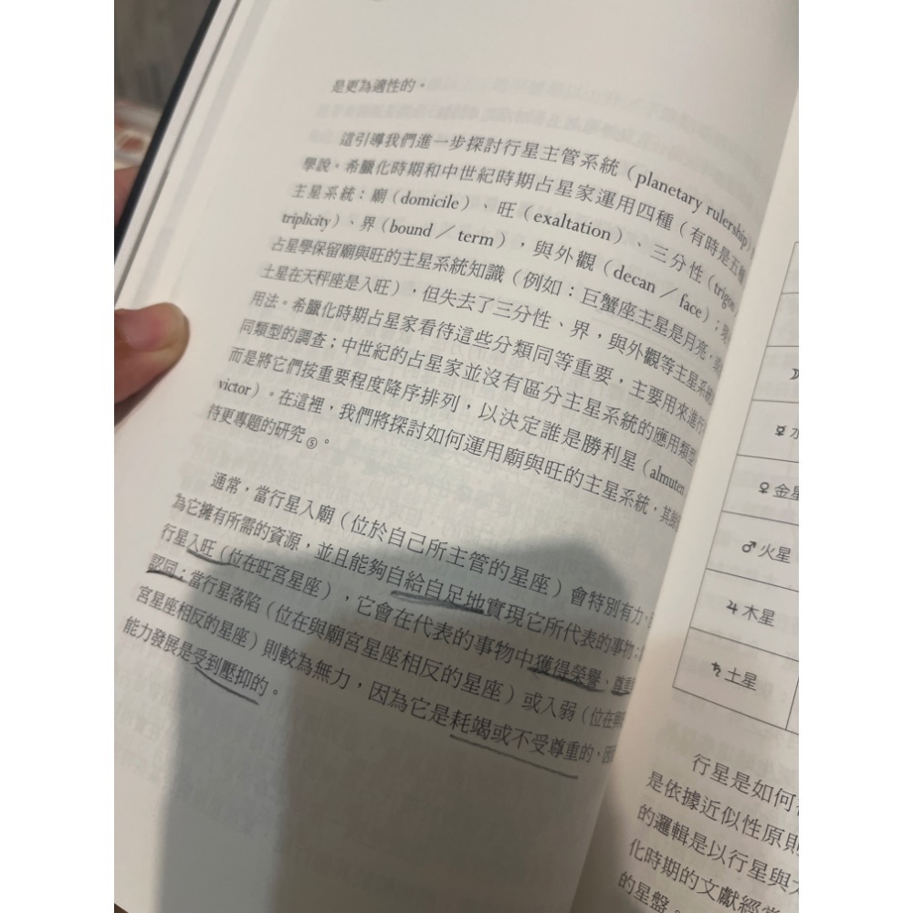 二手書 占星與真我（內有畫記）-細節圖2
