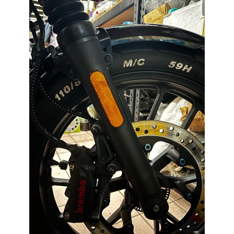CB350/GB350/本田/美式機車日規樣式前叉反光片/反射片-細節圖5