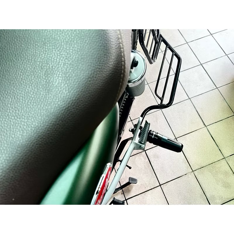 適用HONDA GB350 CB350/RS/pro/皇家版/機車改裝排氣管防摔柱/防摔棒/排氣管防摔球-細節圖4