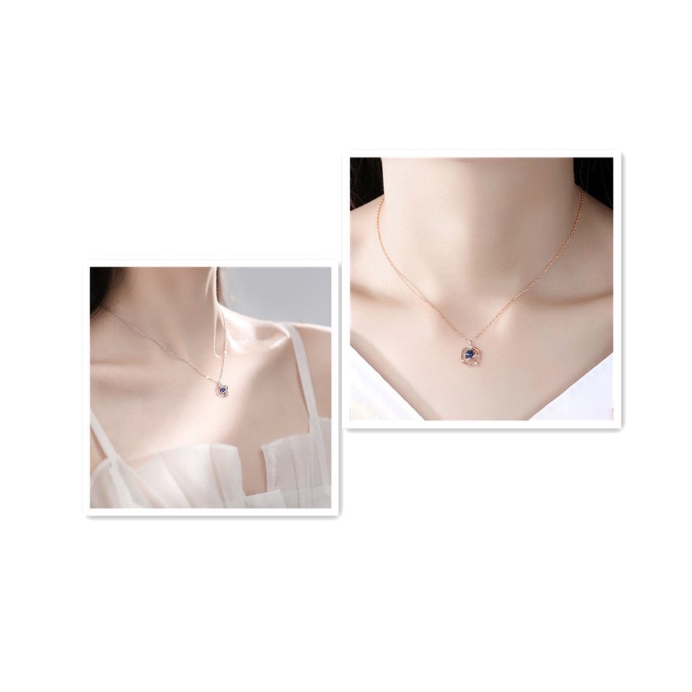【GIFTME5台灣現貨】夢幻星球墜飾 墜鍊 飾品 禮物 項鍊 女生項鍊 女性飾品 項鏈 生日禮物 項鍊女-細節圖5