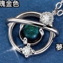 【GIFTME5台灣現貨】夢幻星球墜飾 墜鍊 飾品 禮物 項鍊 女生項鍊 女性飾品 項鏈 生日禮物 項鍊女-規格圖5