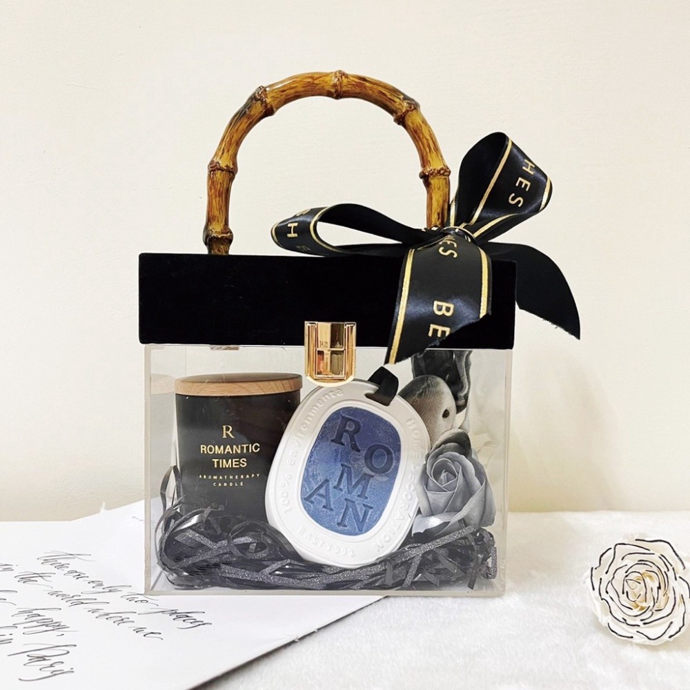 【GIFTME5台灣出貨】伴手禮 壓克力高級質感禮盒 母親節 婚禮小物 情人節 禮物盒 生日禮物 閨蜜 伴娘-細節圖7