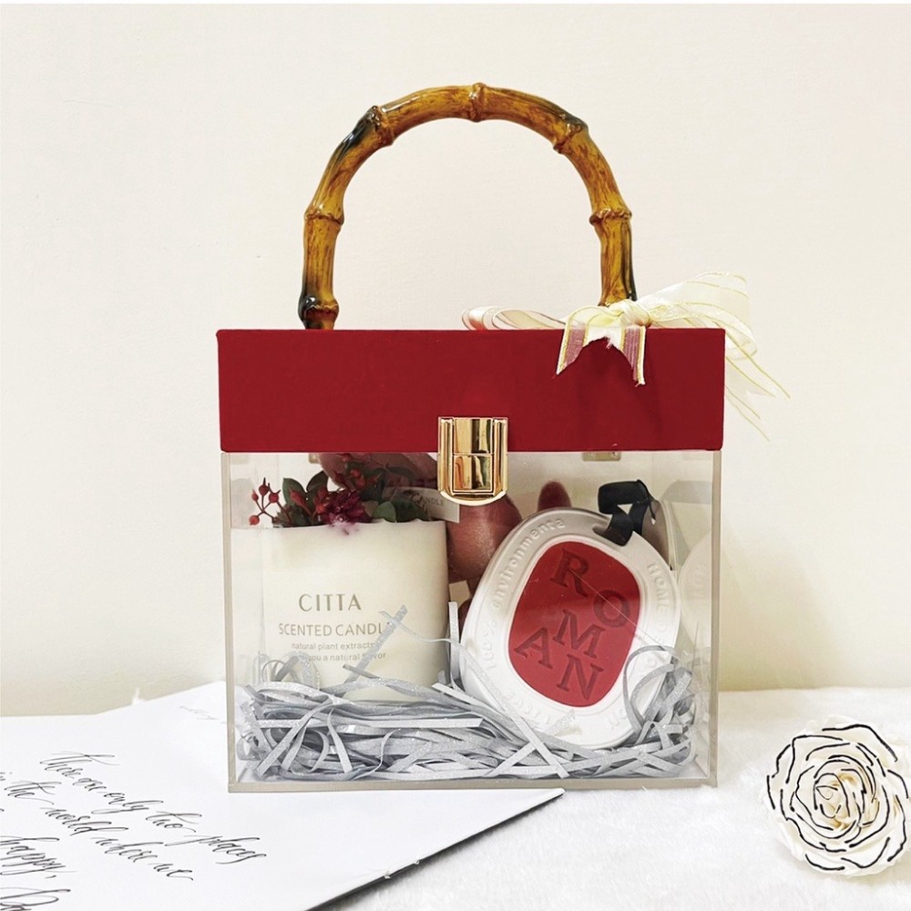 【GIFTME5台灣出貨】伴手禮 壓克力高級質感禮盒 母親節 婚禮小物 情人節 禮物盒 生日禮物 閨蜜 伴娘-細節圖8