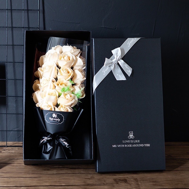 【GIFTME5台灣出貨】玫瑰花束 玫瑰花禮盒 11/18朵玫瑰花束 康乃馨 情人節禮物 母親節禮物 教師節-細節圖7