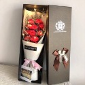 【GIFTME5台灣出貨】玫瑰花束 玫瑰花禮盒 11/18朵玫瑰花束 康乃馨 情人節禮物 母親節禮物 教師節-規格圖8