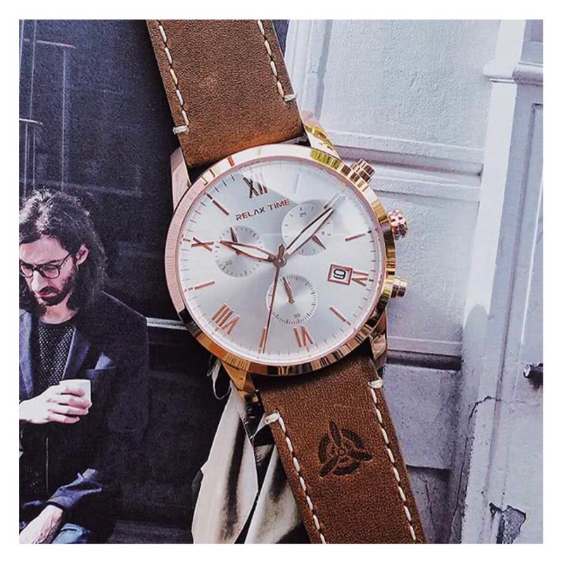 二手 如新 調整收藏  Relax Time   計時系列 型號RT-67-6-細節圖3