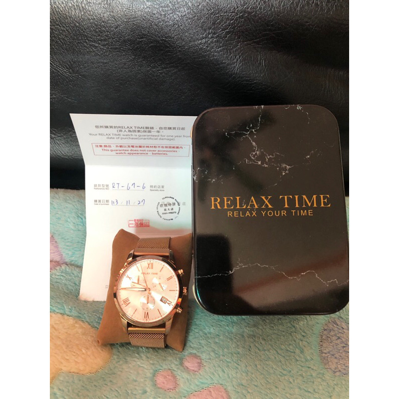二手 如新 調整收藏  Relax Time   計時系列 型號RT-67-6-細節圖5