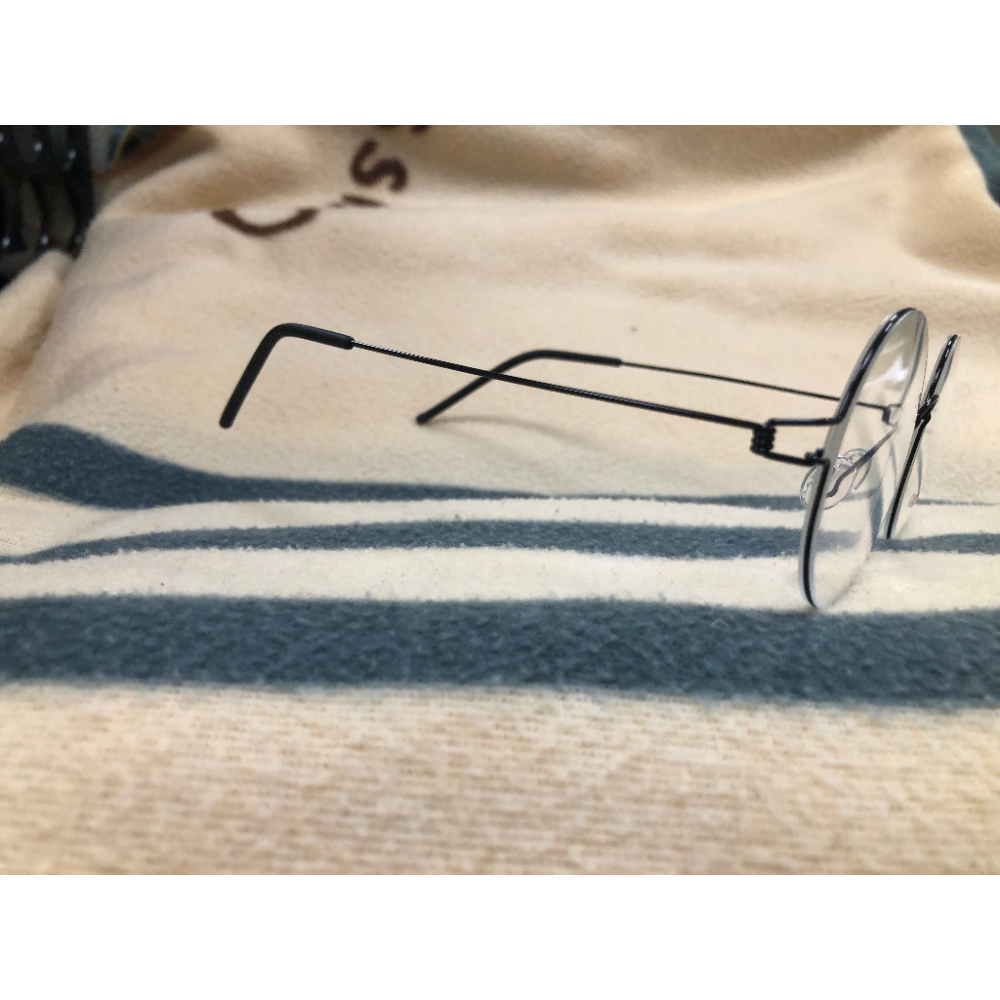 無螺絲設計圓框金絲線眼鏡架 Guinevere G3262 C1 復古書香(圓型光學眼鏡)-細節圖2