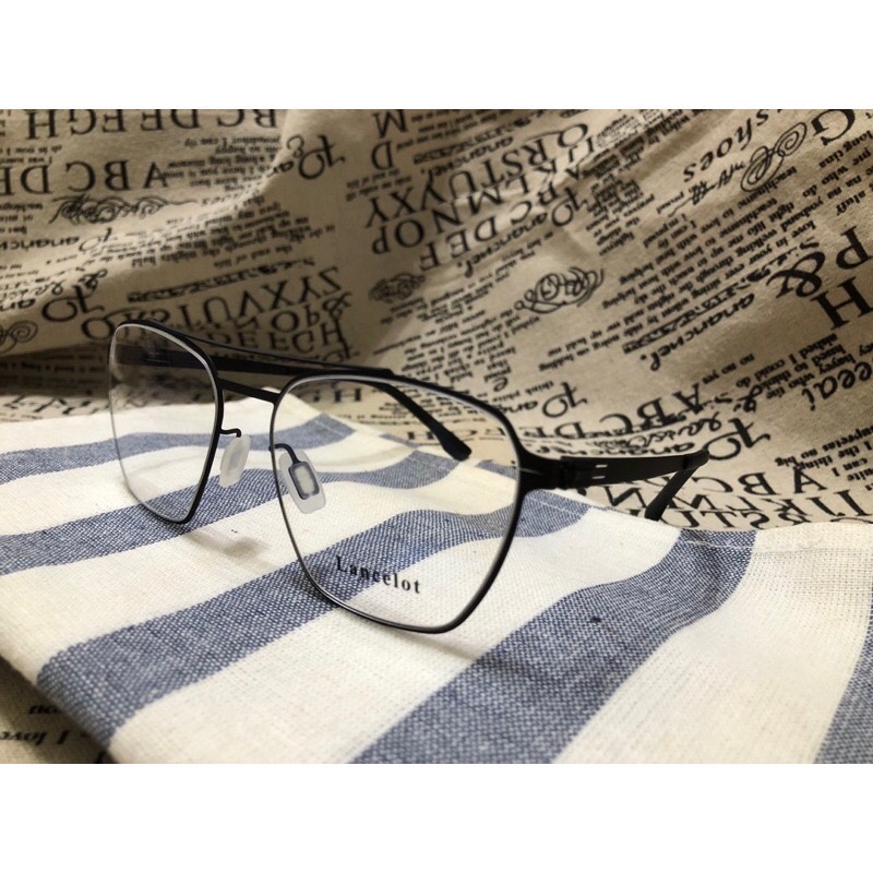 Lancelot L6201 C1 飛行眼鏡款～極輕薄鋼系列光學眼鏡-細節圖3