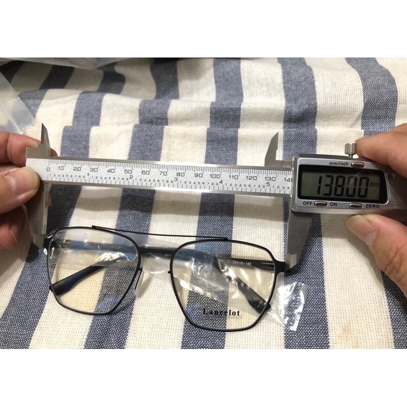 Lancelot L6201 C1 飛行眼鏡款～極輕薄鋼系列光學眼鏡-細節圖6