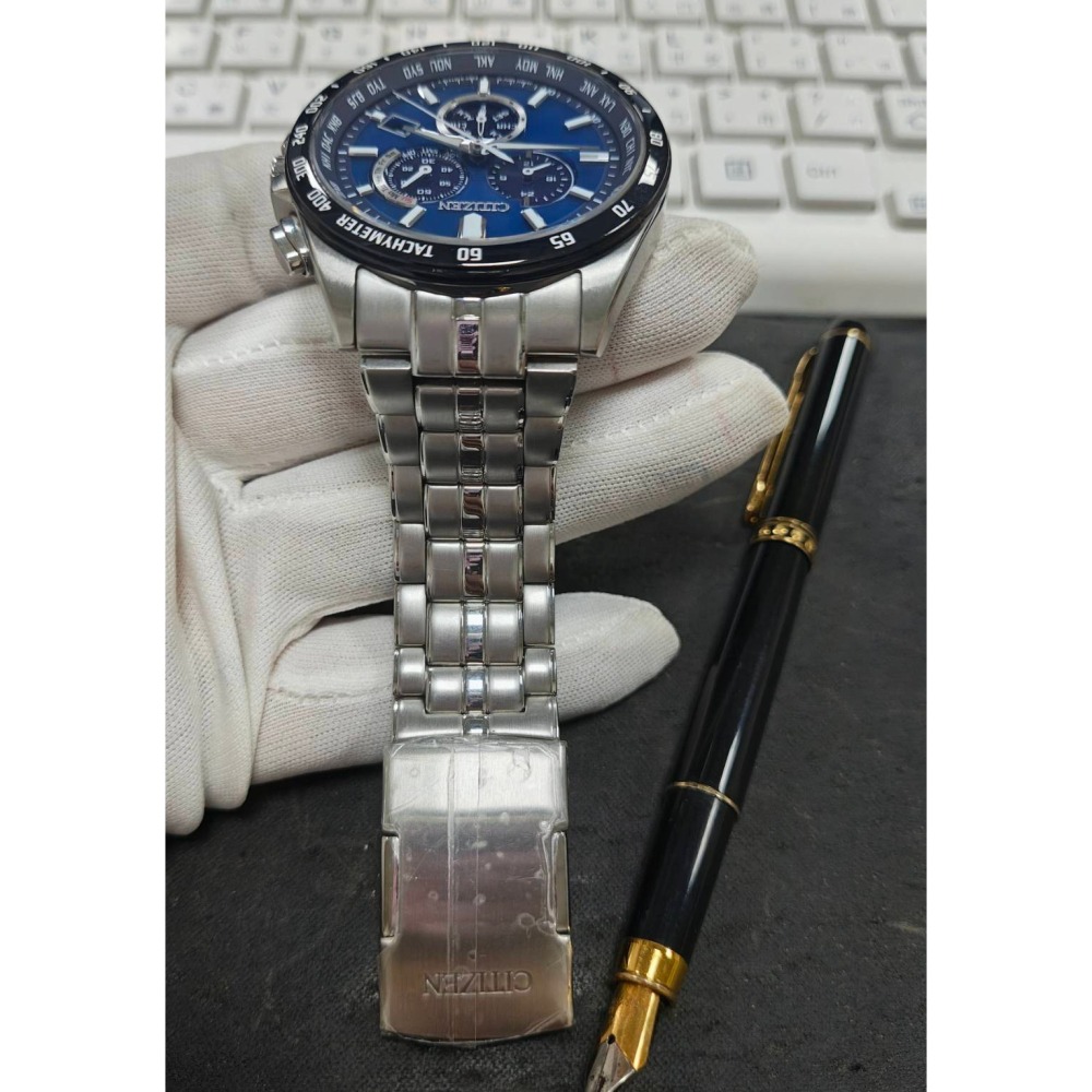 調整收藏~ 讓藏不議價～優惠~ CITIZEN星辰 Gents系列E660-S119936光動能五局電波男錶 藍寶石鏡面-細節圖4