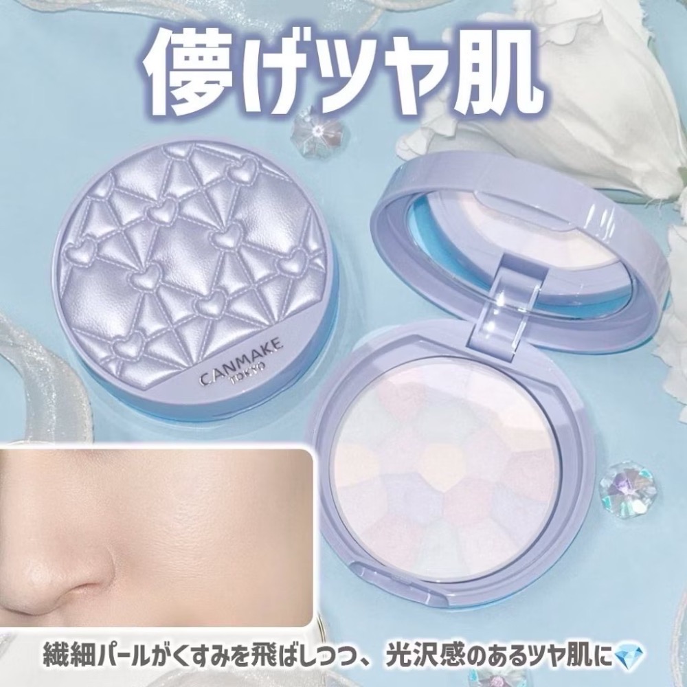 日本直送🌸在台現貨🌸CANMAKE 2025限定40週年紀念蜜粉餅-規格圖5