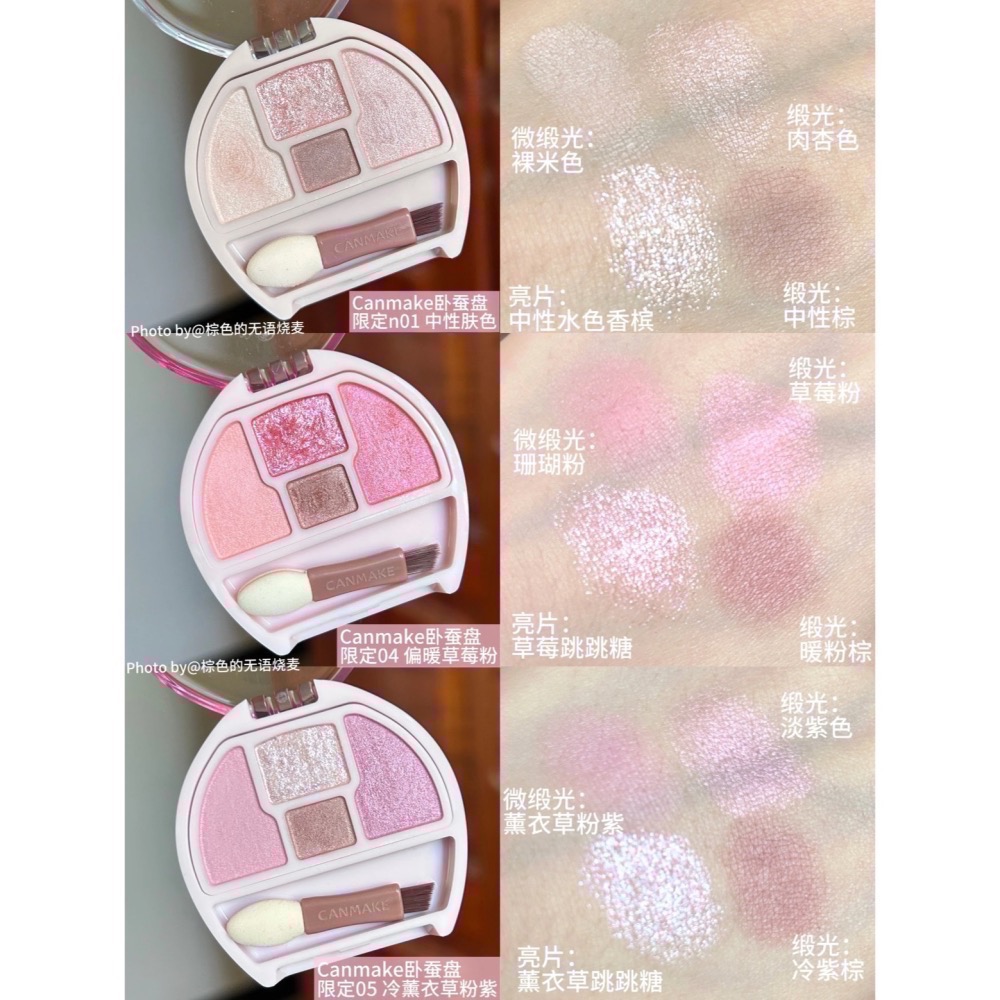 日本直送🌸在台現貨🌸CANMAKE 淚眼汪汪雙頭臥蠶盤-細節圖3