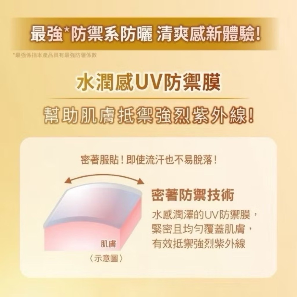 日本直送🌸在台現貨🌸曼秀雷敦水潤肌超保濕極效防禦SPF50pa+++防曬露100g-細節圖5