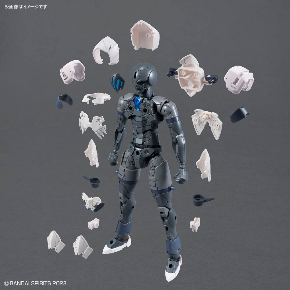 組裝模型 BANDAI 30MF 組裝奇幻輕作戰 洛桑刺客-細節圖7